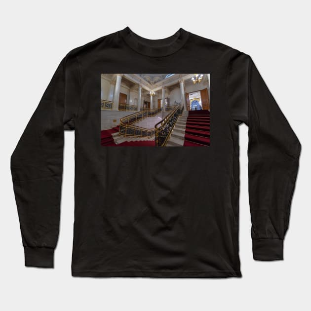 Shuvalov Palace or Faberge Museum in St. Petersburg Long Sleeve T-Shirt by mitzobs